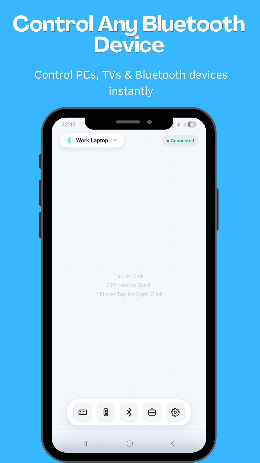 OmniControl app interface